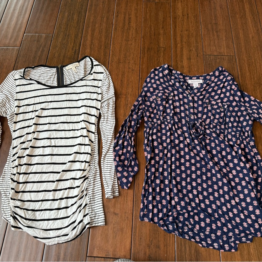 Maternity tops size large